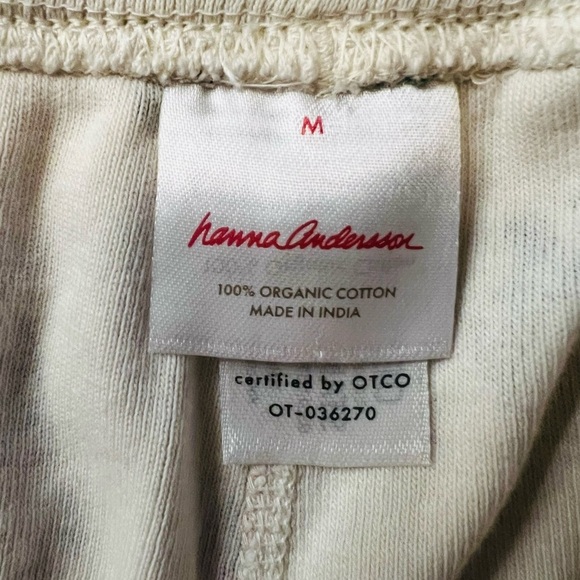 Hanna Andersson Unisex Organic Cotton Holiday Gnome Pajama Bottoms Size Medium - Picture 3 of 8